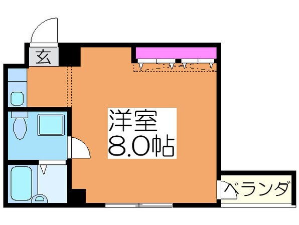 ホワイトハウス公園前の物件間取画像